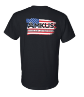 Amkus Black Gildan® 5.6 Oz. 50/50 Cotton/Polyester Moisture Wicking Shirts